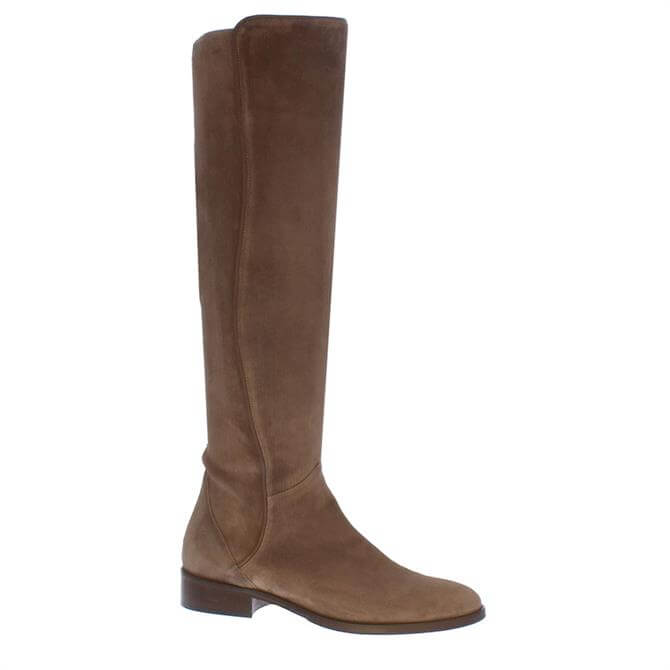 Carl Scarpa House Collection Emma Knee High Taupe Suede Boots